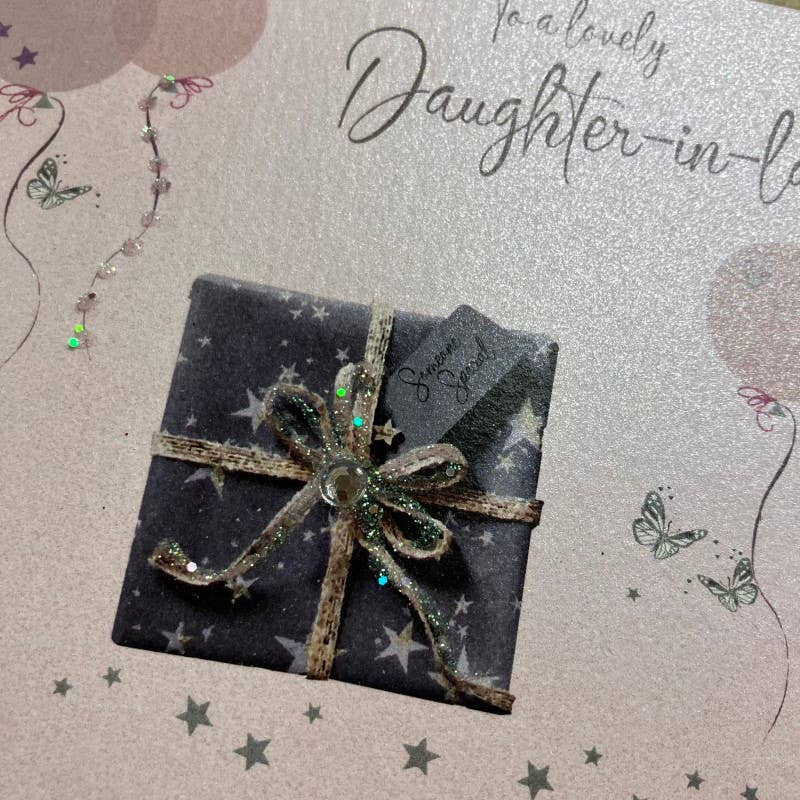 Daughter In Law - Grey / Silver Starry Pressie (DP49)