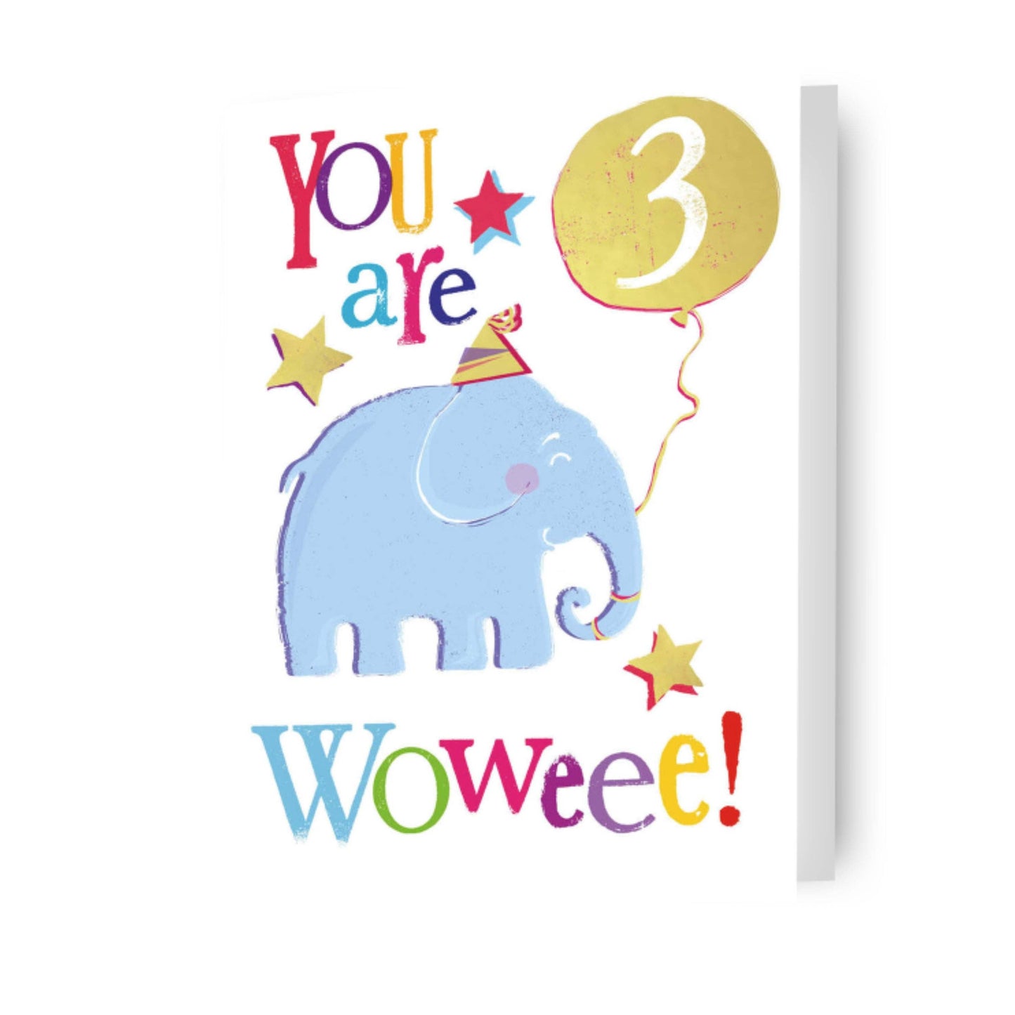 Brightside Age 3 Birthday Card