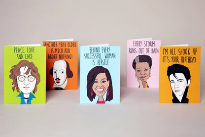 Peace, Love Birthday Card