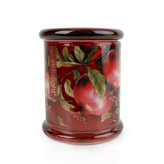 Large Glass Jar - Forest Pine & Pomegranate