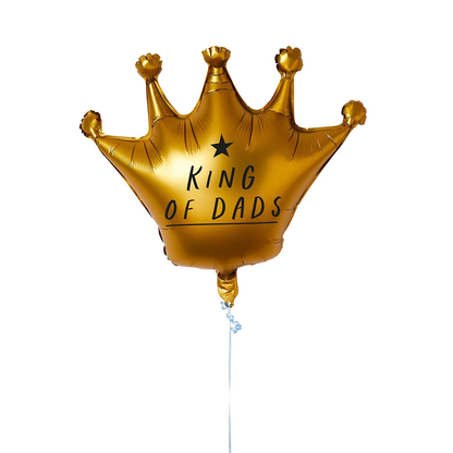 King Of Dads' Crown 35" Foil Balloon