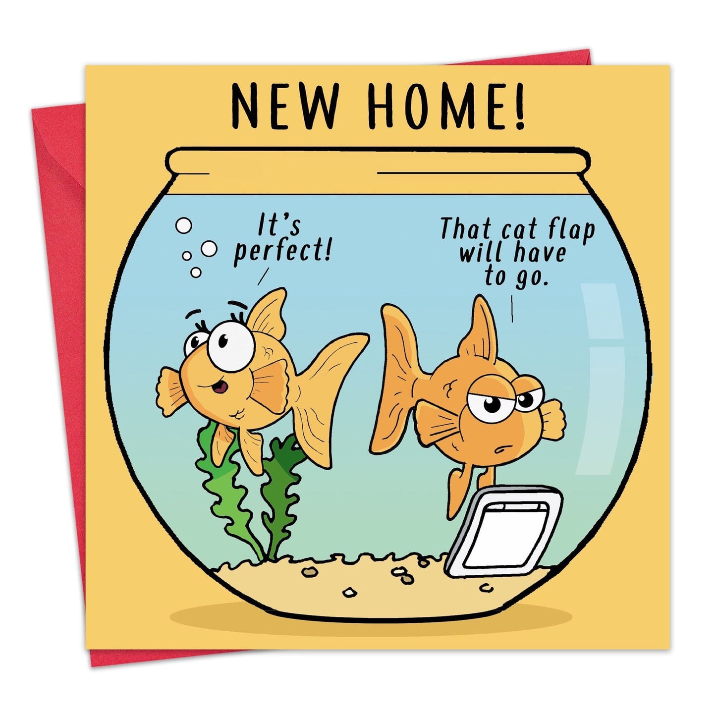 Goldfish - Funny New Home Card