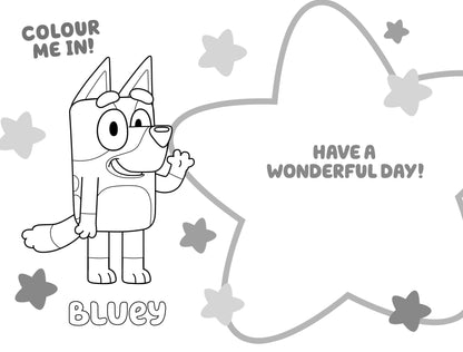 Bluey 'Daddy' Birthday Card