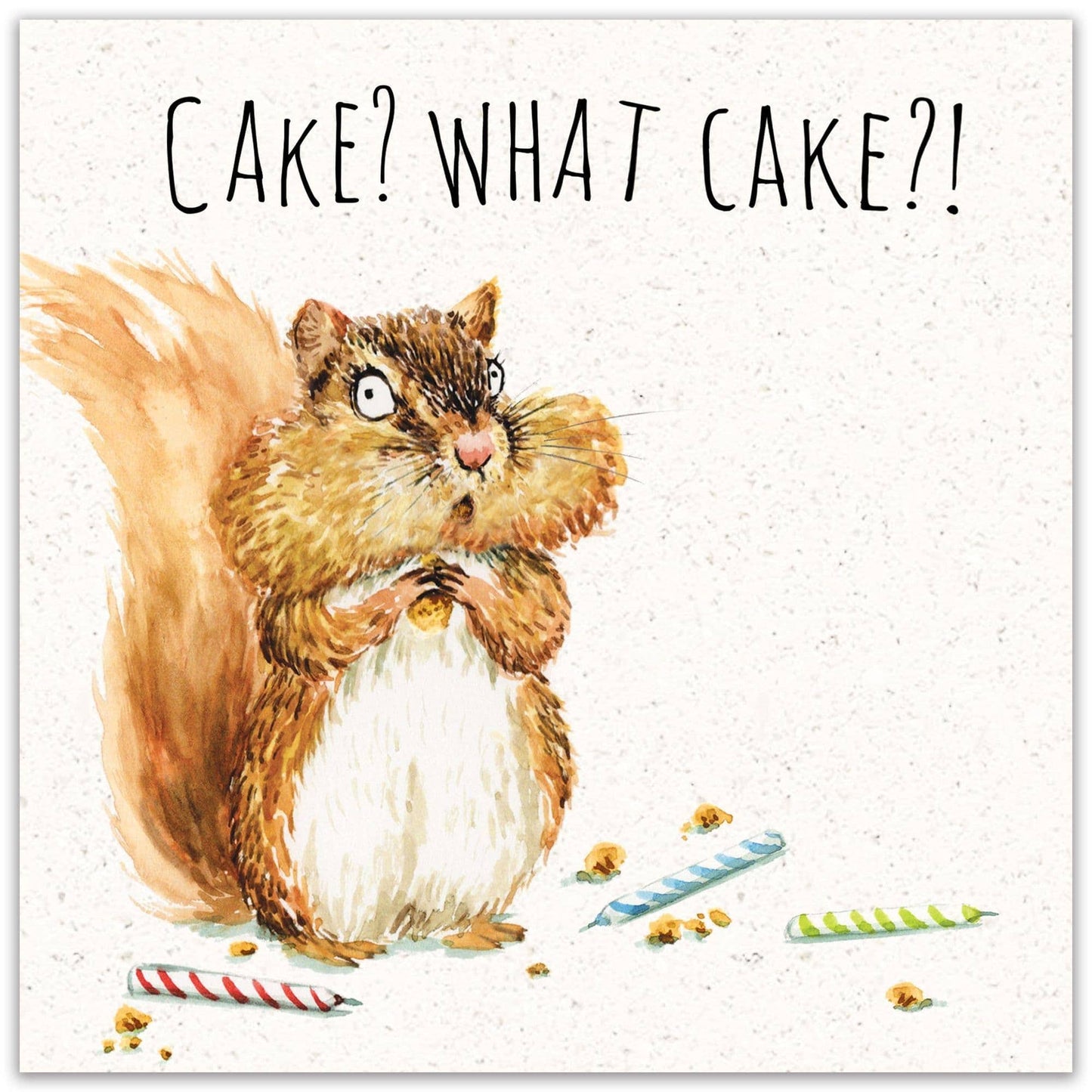 What Cake - Funny Birthday Card