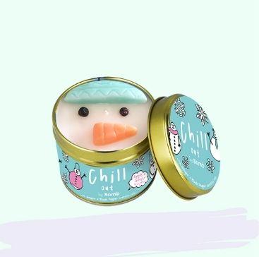 Chill Out Scent Stories Tin candle