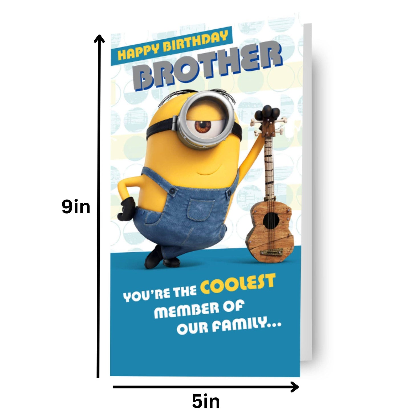 Minion Movie 'Brother' Birthday Card