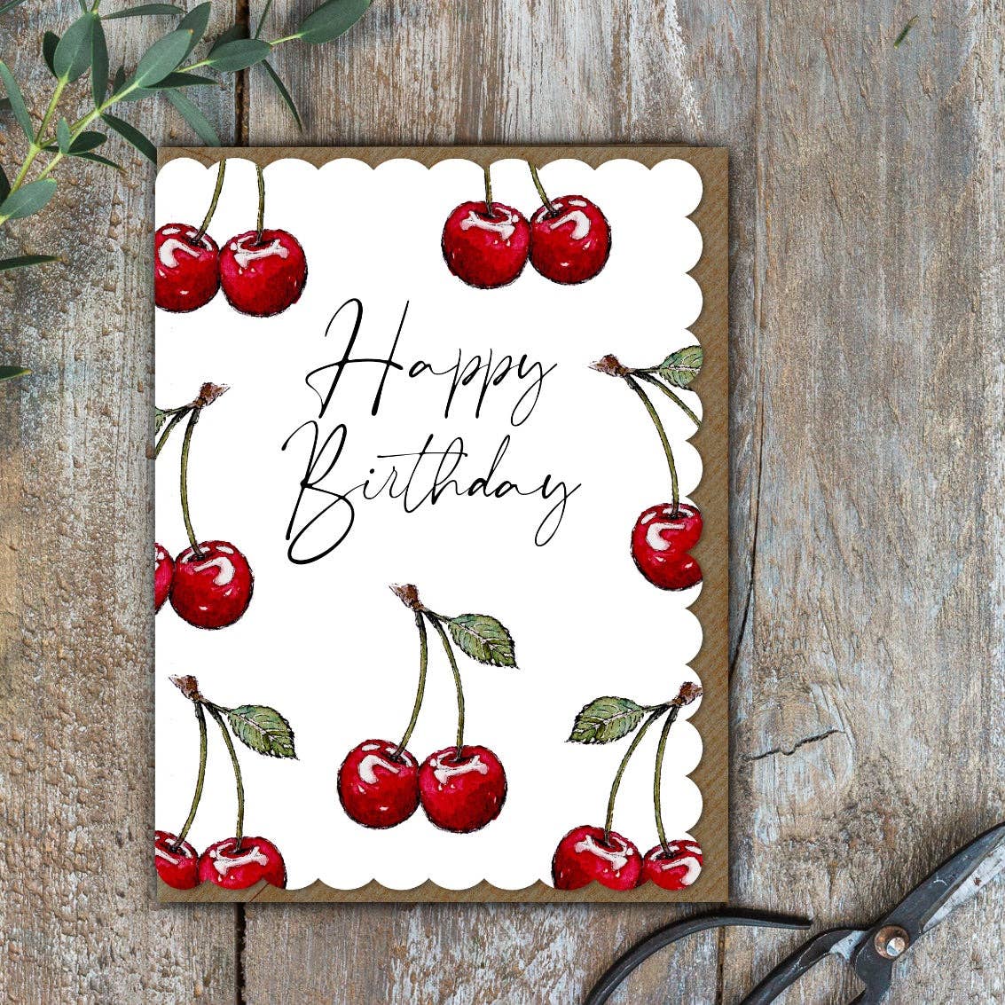 Happy Birthday (Pure) Card (Cello-Free)
