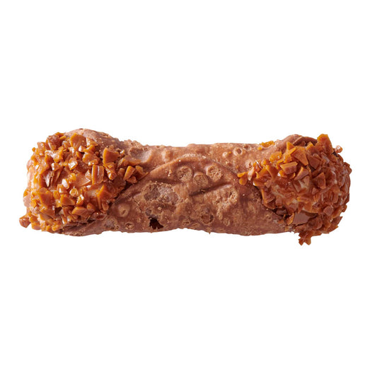Handmade Cannoli with Caramel Sea Salt Filling