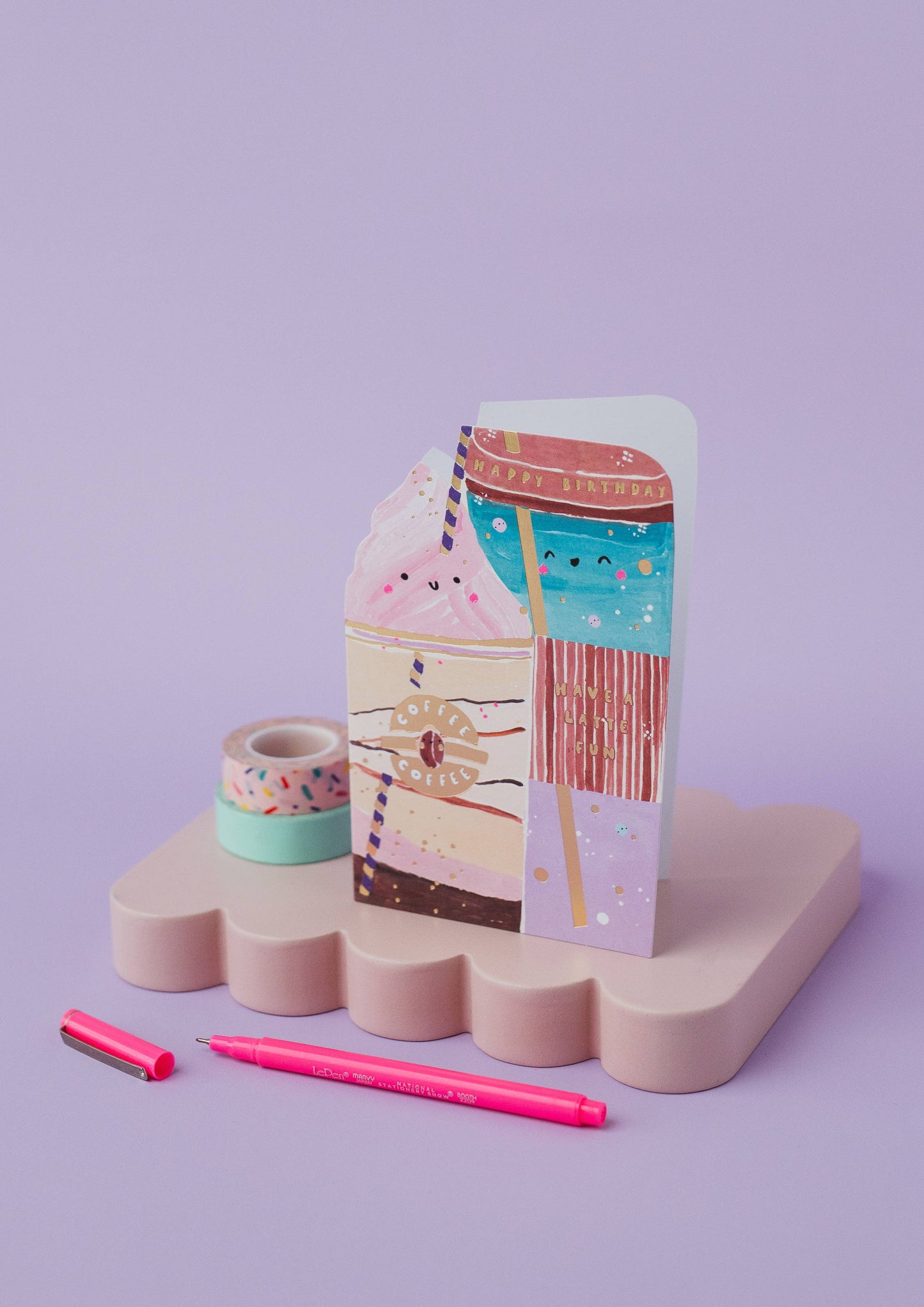 Mochi Open Birthday Iced Latte And Matcha Latte