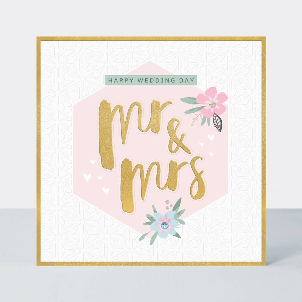 Peony - Mr & Mrs/Emboss