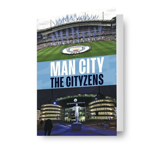 MANCHESTER CITY FC LENTICULAR 3D-EFFECT CARD
