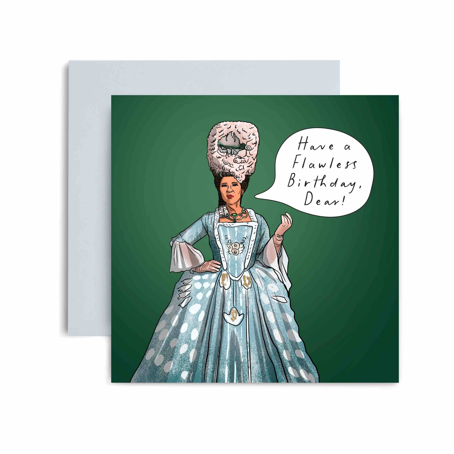 Bridgerton Queen Charlotte Flawless Birthday Card