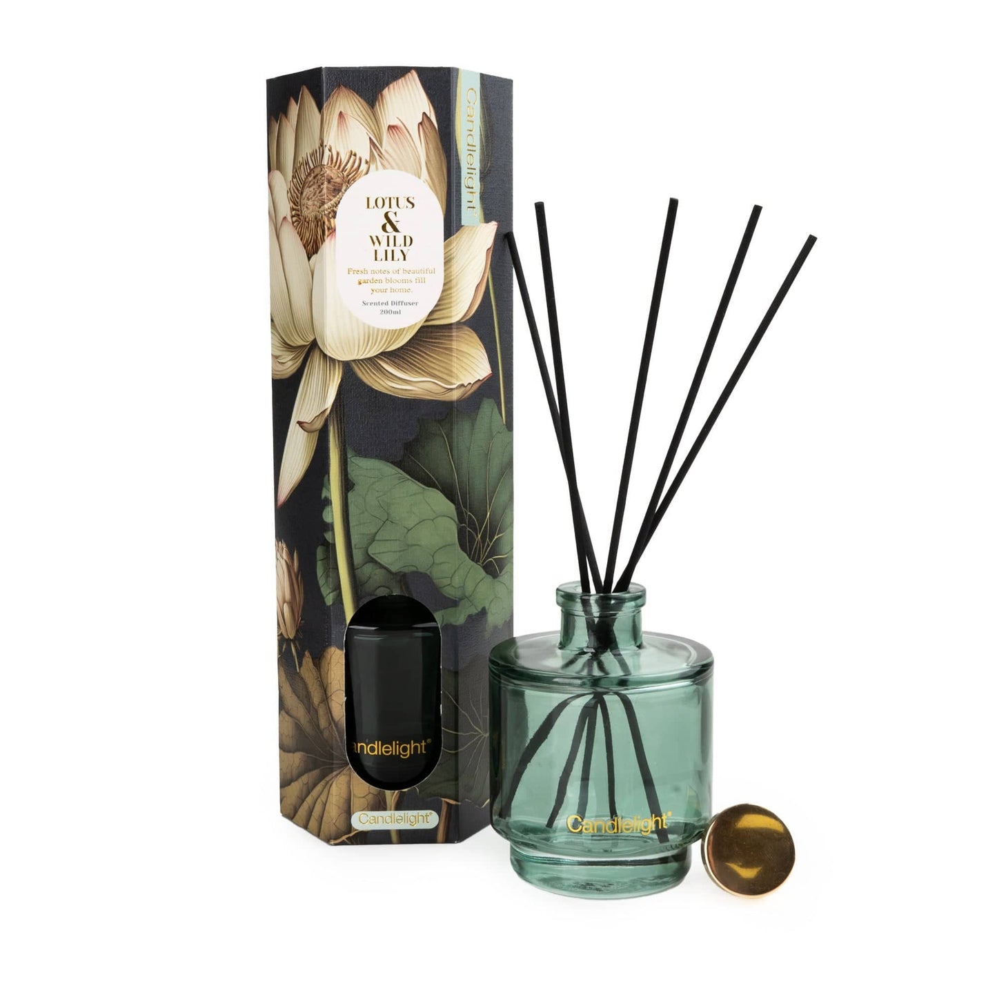 200ml Reed Diffuser - Lotus & Wild Lily