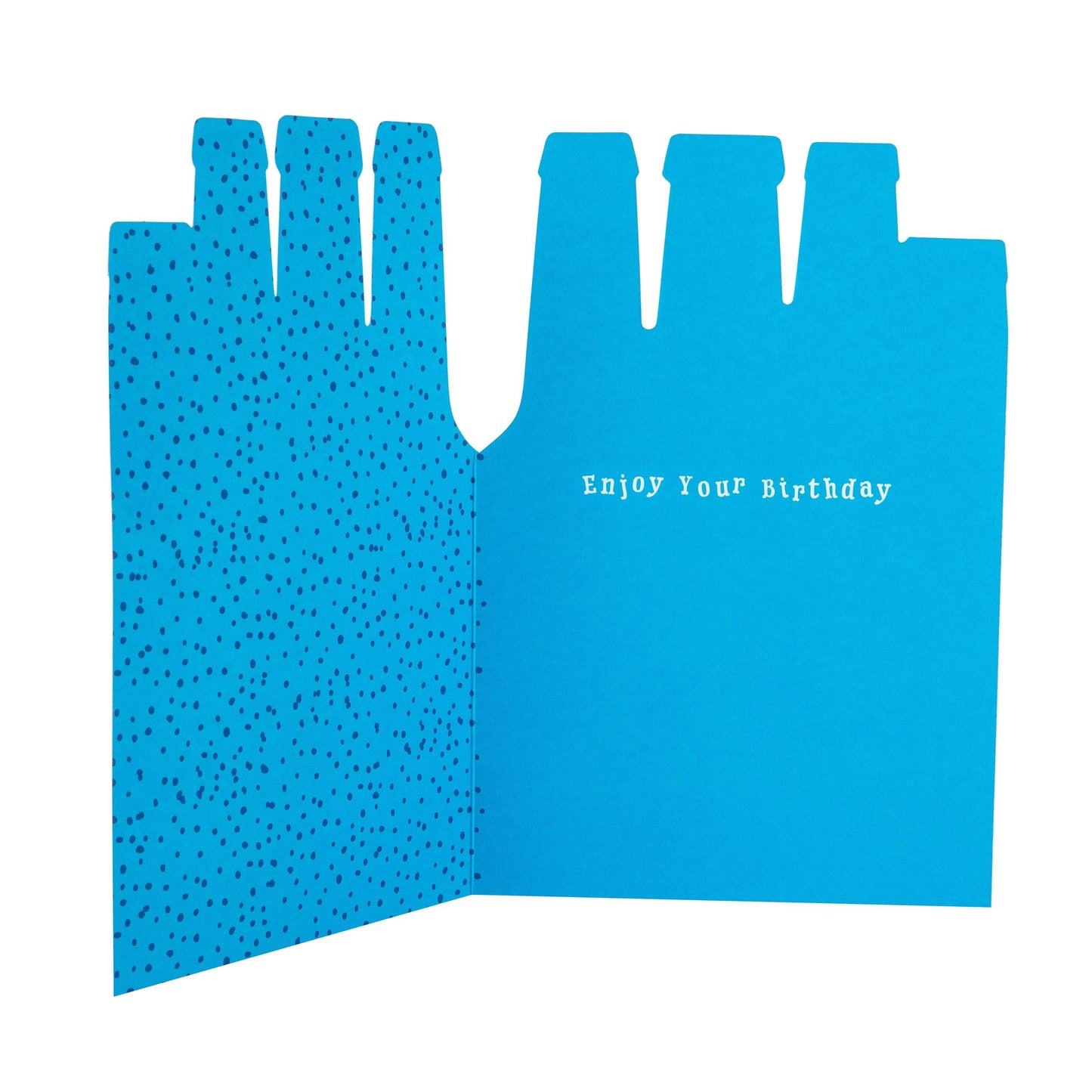 Birthday Card for Dad - Colourful Beer Bottles Design