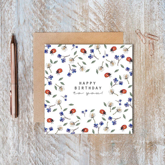 Happy Birthday to You! (Ladybird Pure) Card