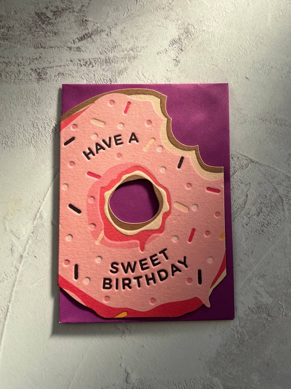 Donut (birthday) Card