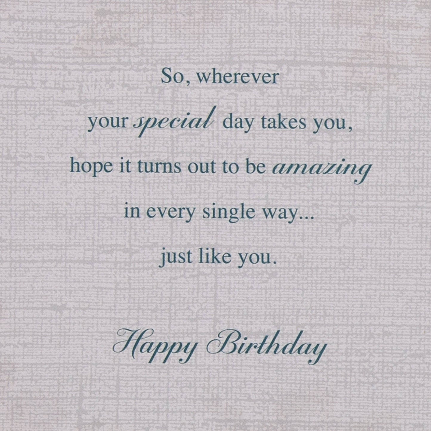 Birthday Card for Daughter with Traditional Floral Design