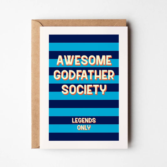 Awesome Godfather Society - Family Card