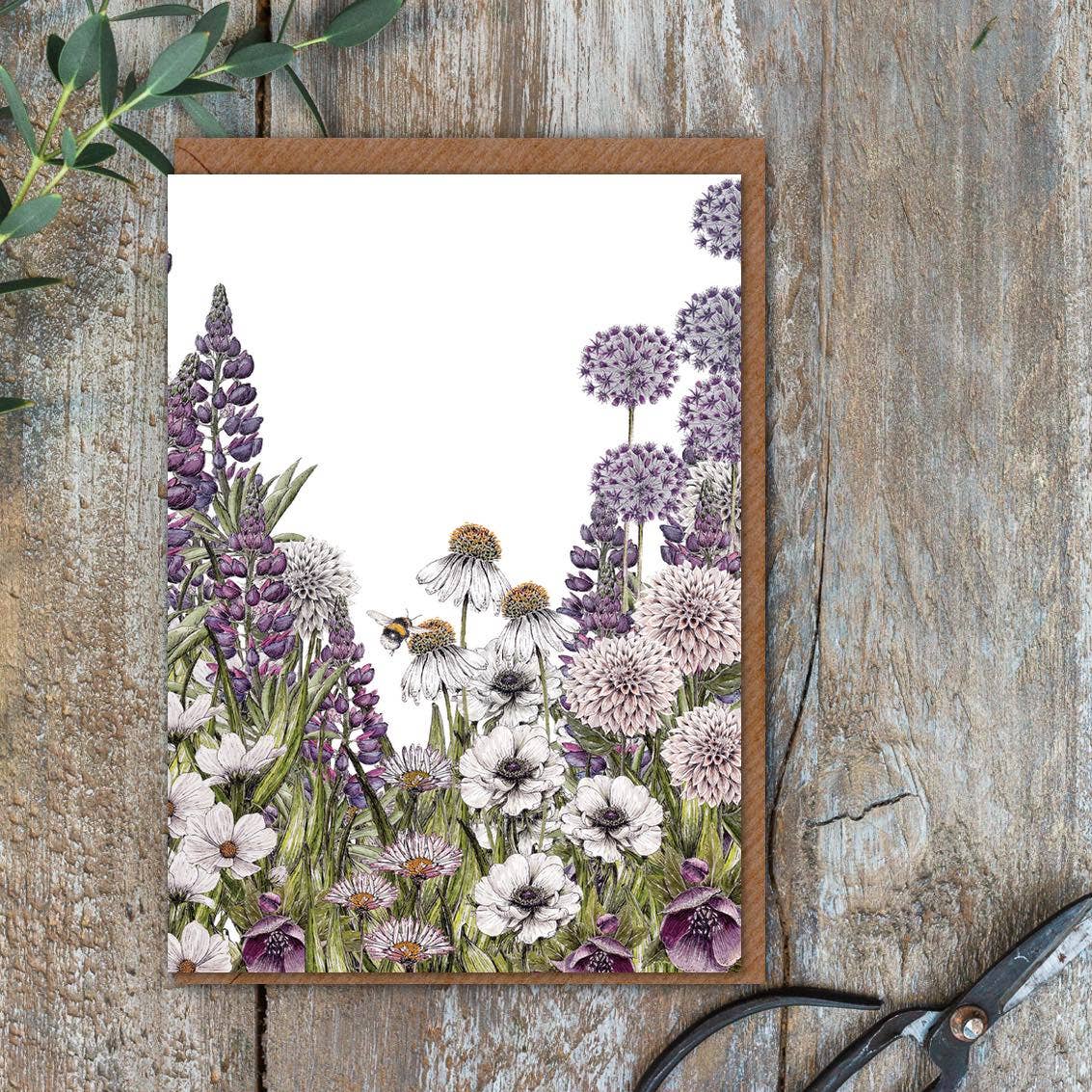 Mulberry Fields Card (Cello-Free)