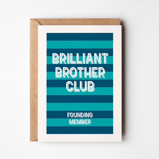 Brilliant Brother Club - Family Card