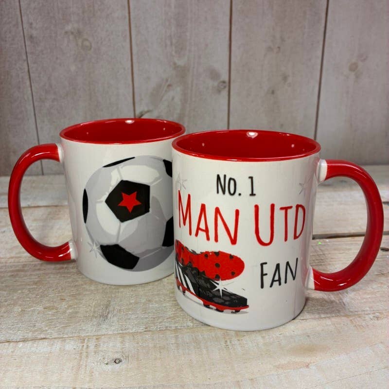 Mug - Man Utd Football  (Mug-F4)