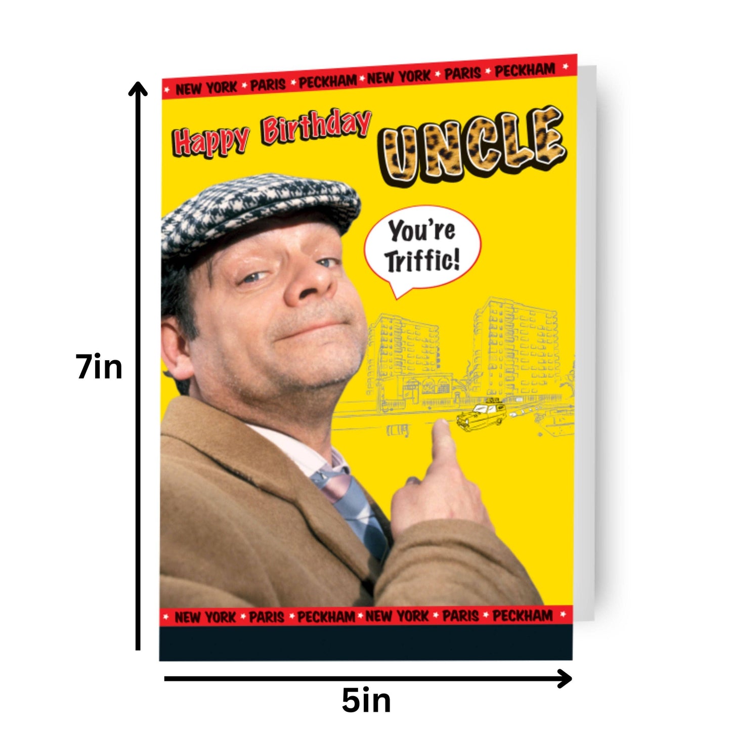 Only Fools and Horses Uncle Birthday Card