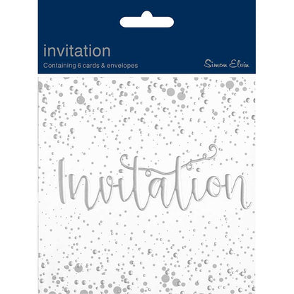 (6) OPEN INVITATION CARDS 6S