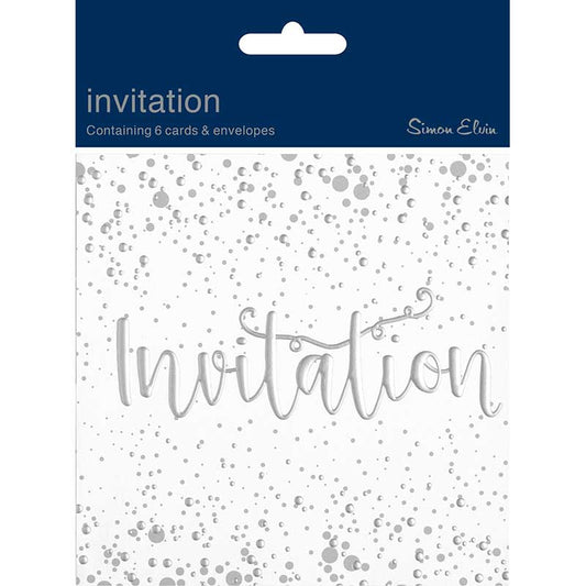 (6) OPEN INVITATION CARDS 6S