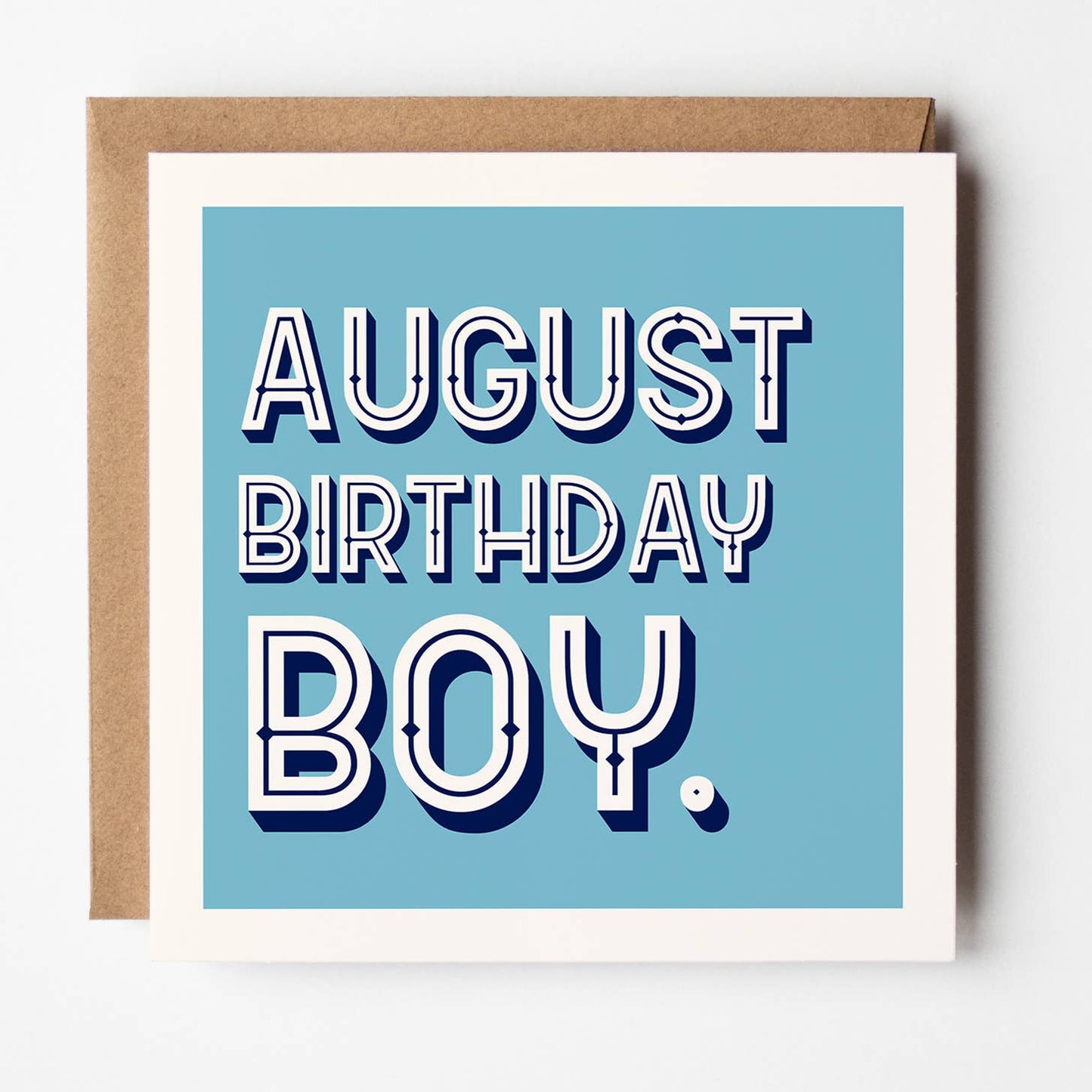 Month Of The Year - Birthday Boy Card