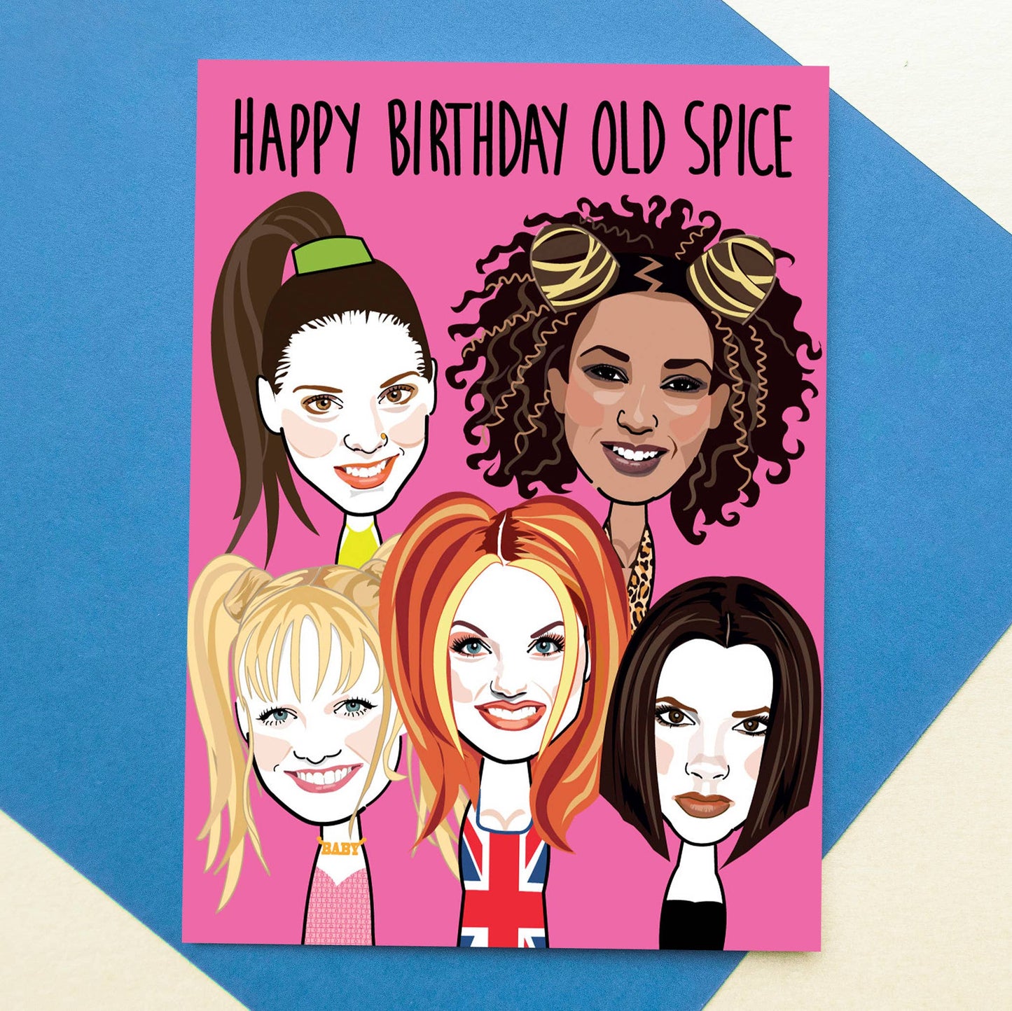 Old Spice Birthday Card
