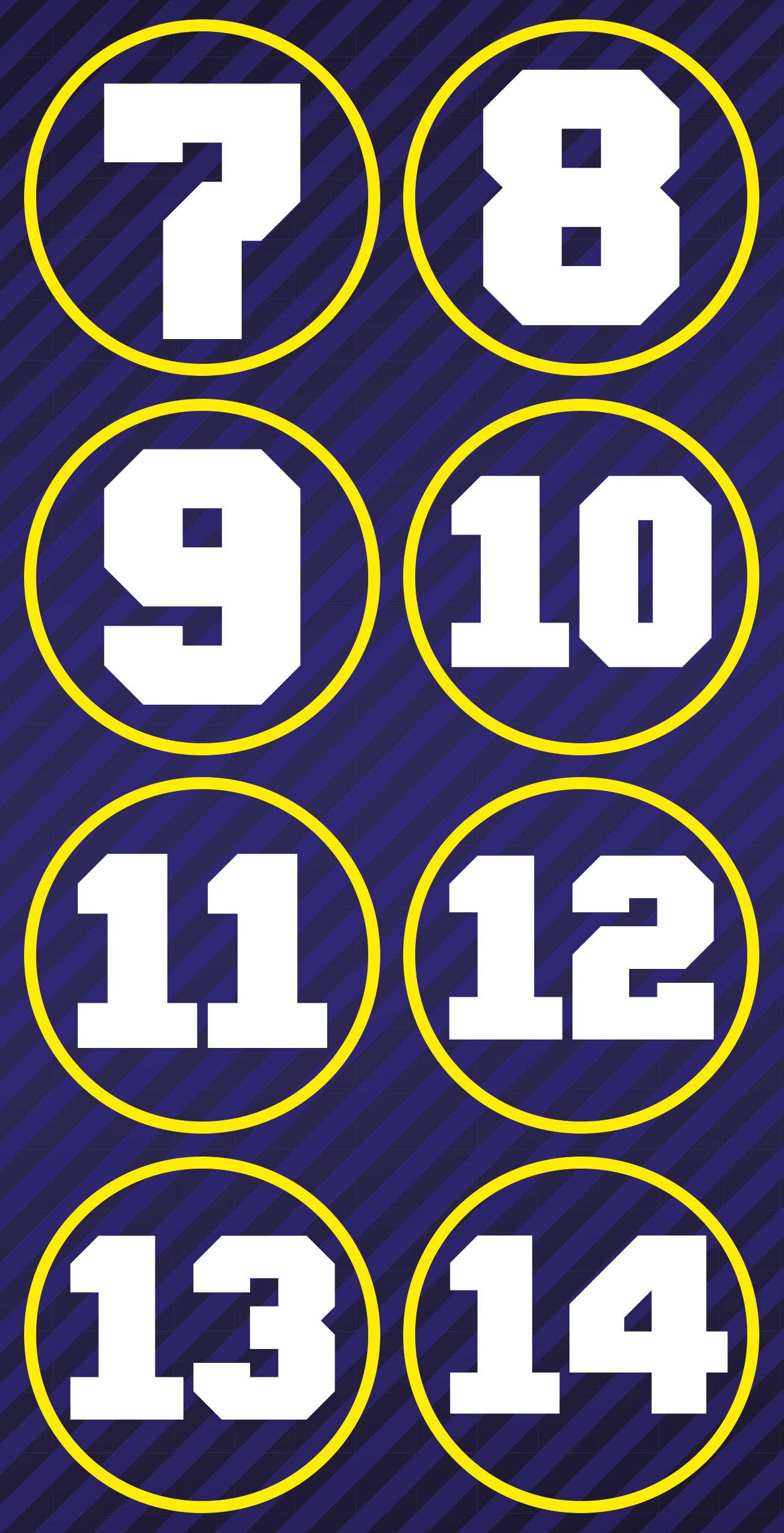 Super Mario Multi Ages 7-14 Sticker Birthday Card