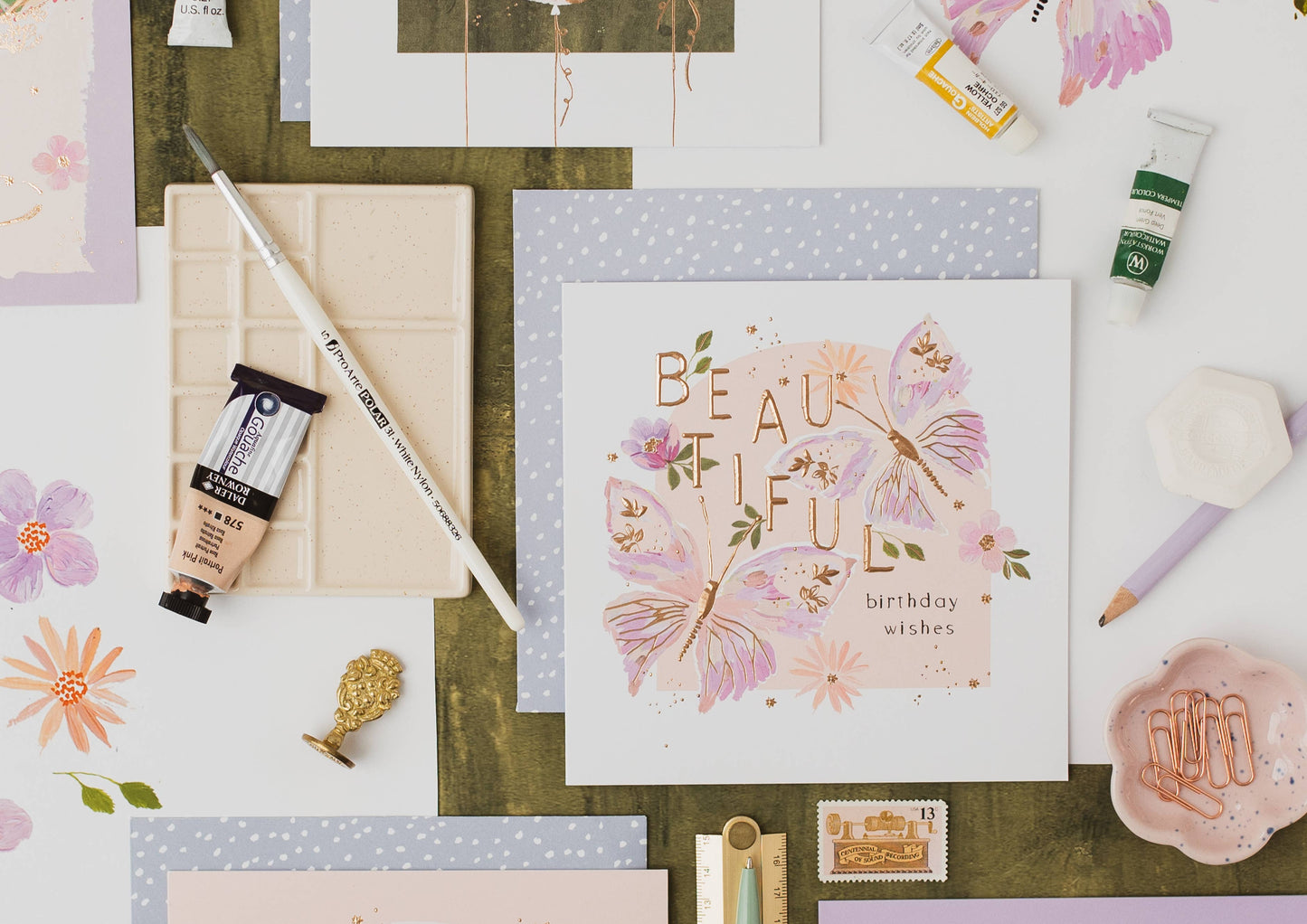 Botanique Beautiful Birthday Wishes And Butterflies