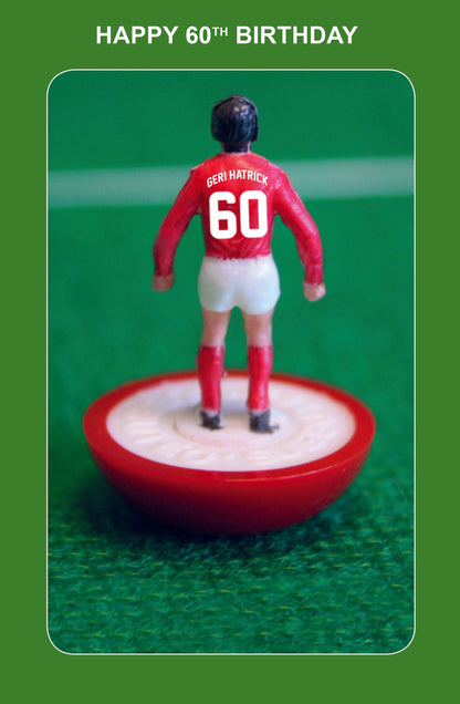 Subbuteo Age 60 Birthday Card