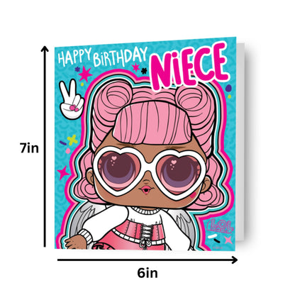 LOL Surprise 'Niece' Birthday Card