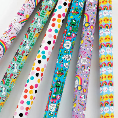 Mixed Roll Wrap Bin - 6 Designs