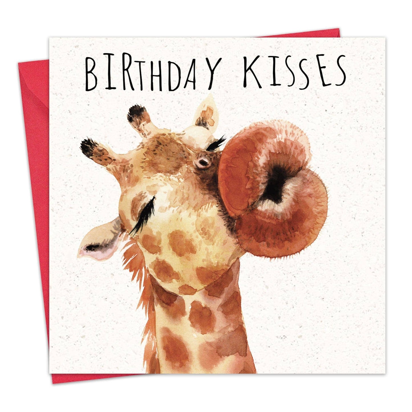 Birthday Kisses - Funny Birthday Card