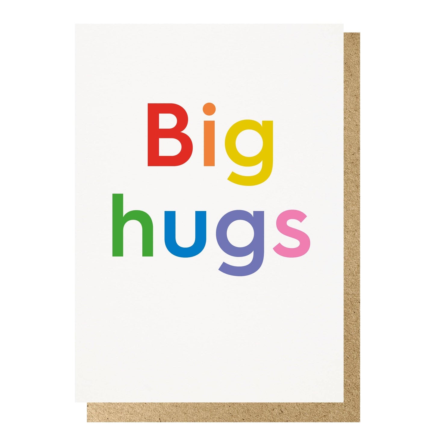 Big hugs card