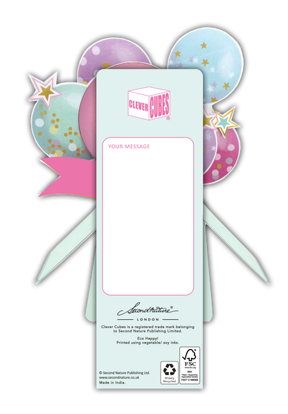 16th Balloons  - 3D Pop Up's Greeting Card - Second Nature
