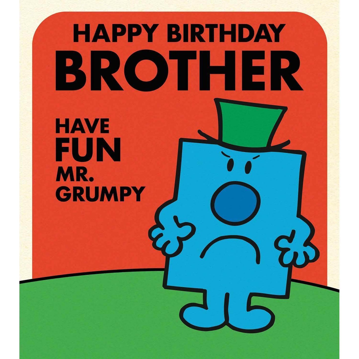 Mr Men & Little Miss 'Brother' Birthday Card