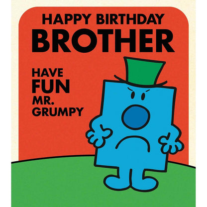 Mr Men & Little Miss 'Brother' Birthday Card