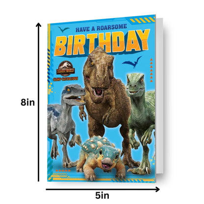 Jurassic World 'Have A Roarsome Birthday' Card