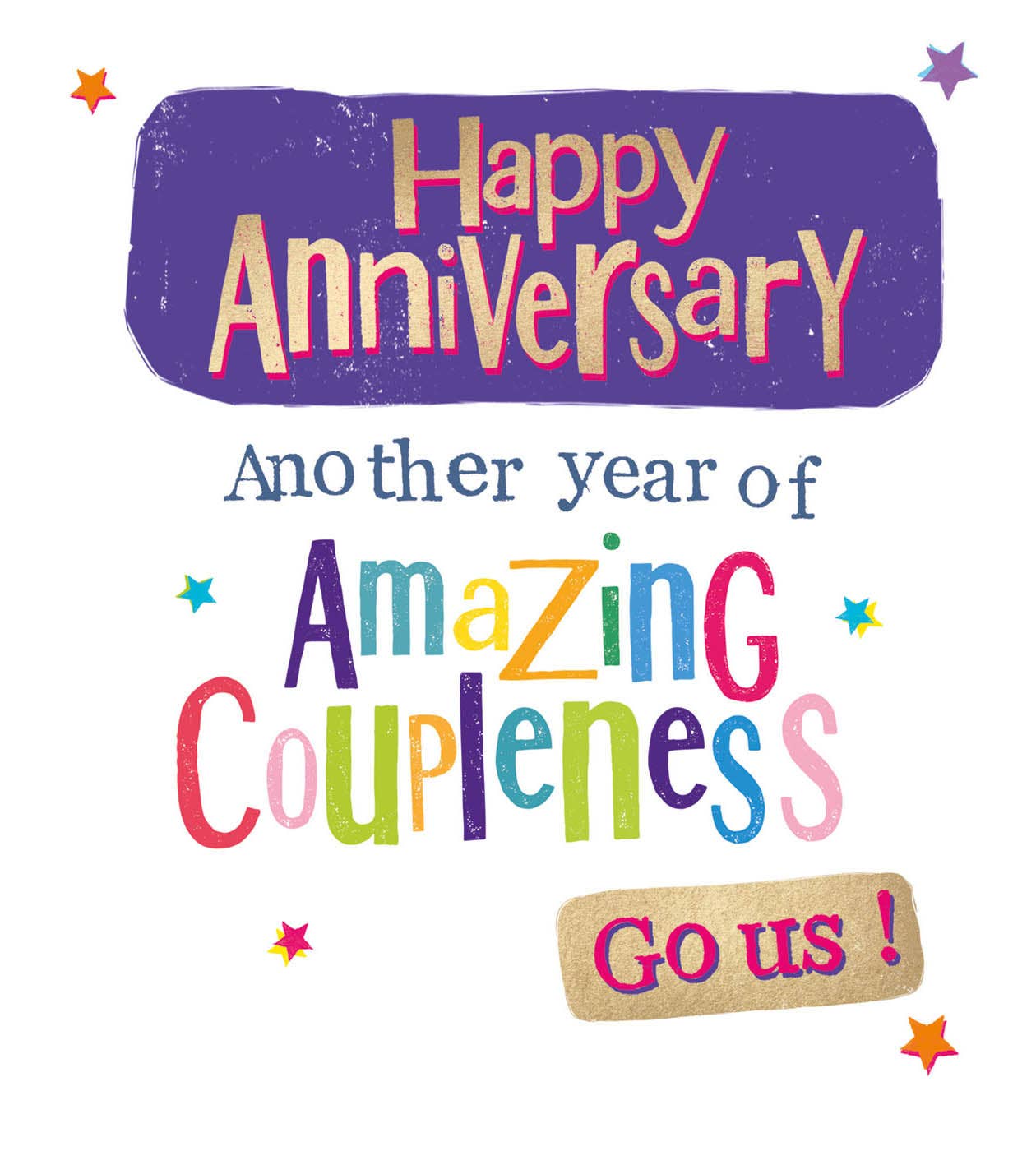 Brightside Happy Anniversary Card