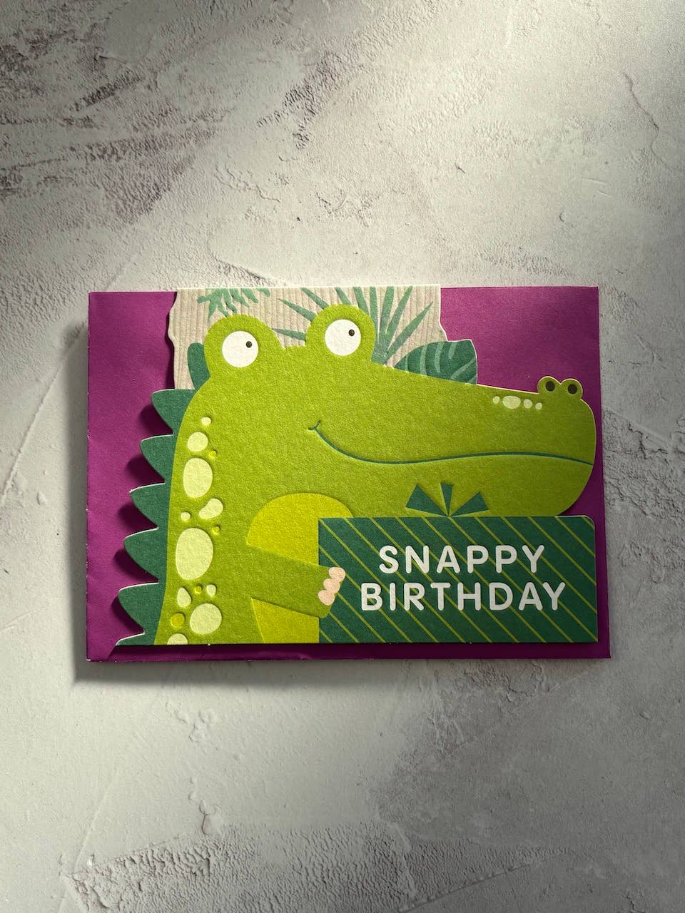 Crocodile (birthday) Card