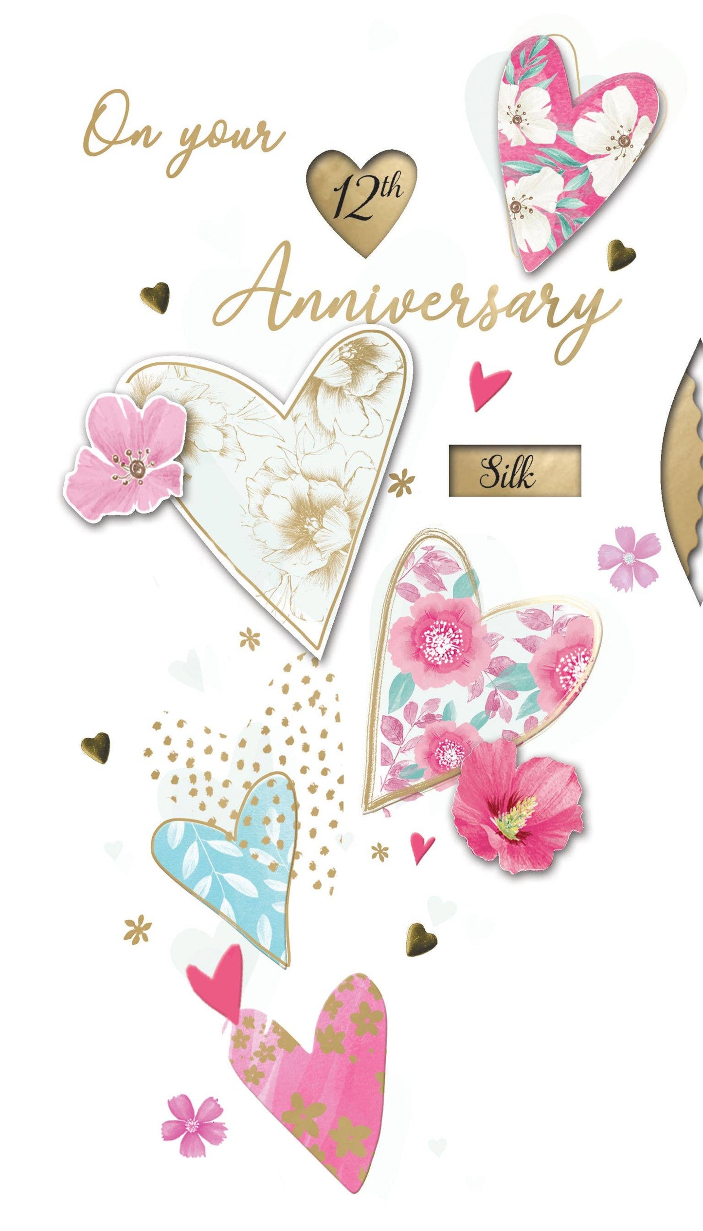Multi Anniversary-Hearts (Multi) - Champagne - Second Nature
