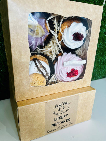 Luxury Pupcake Giftbox - 4 Cupcakes