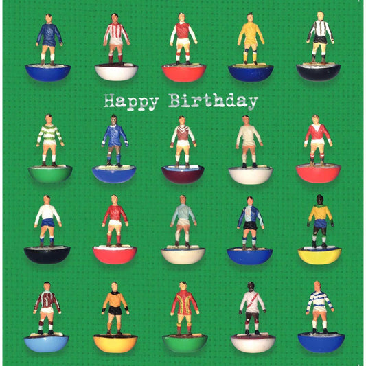 Subbuteo Birthday Card