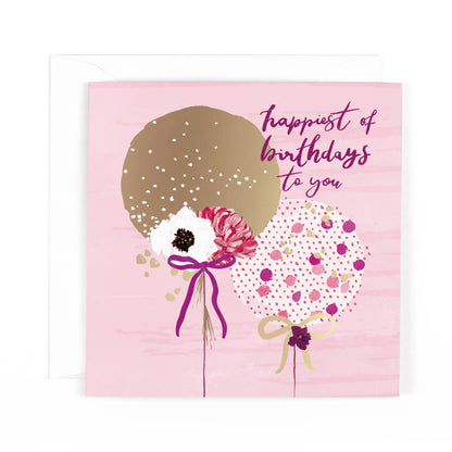 Maison Open Birthday Balloons Happy Birthday