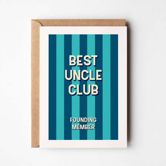 Best Uncle Club - Family Card