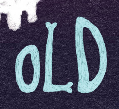 Dead old - funny Skeleton birthday card - spooky Halloween 