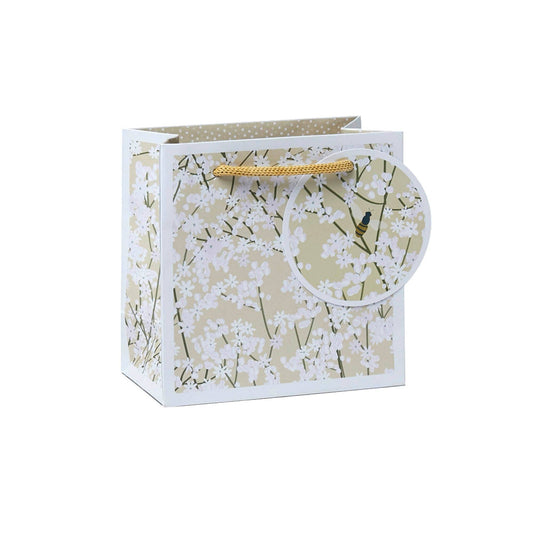 Gypsophila Natural Small Tote Bag